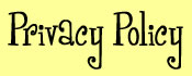 Privacy Policy